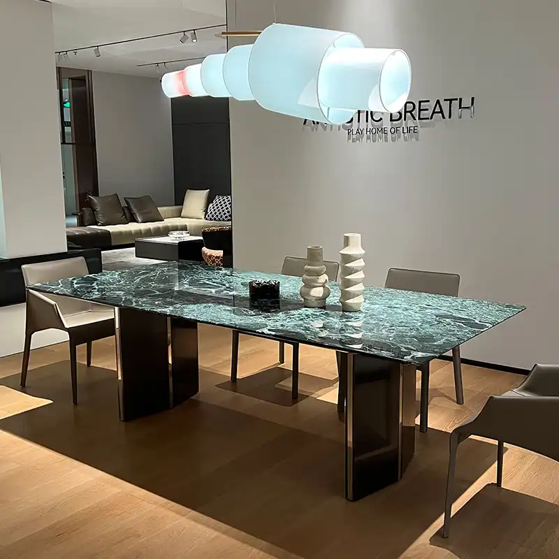  marble dining table