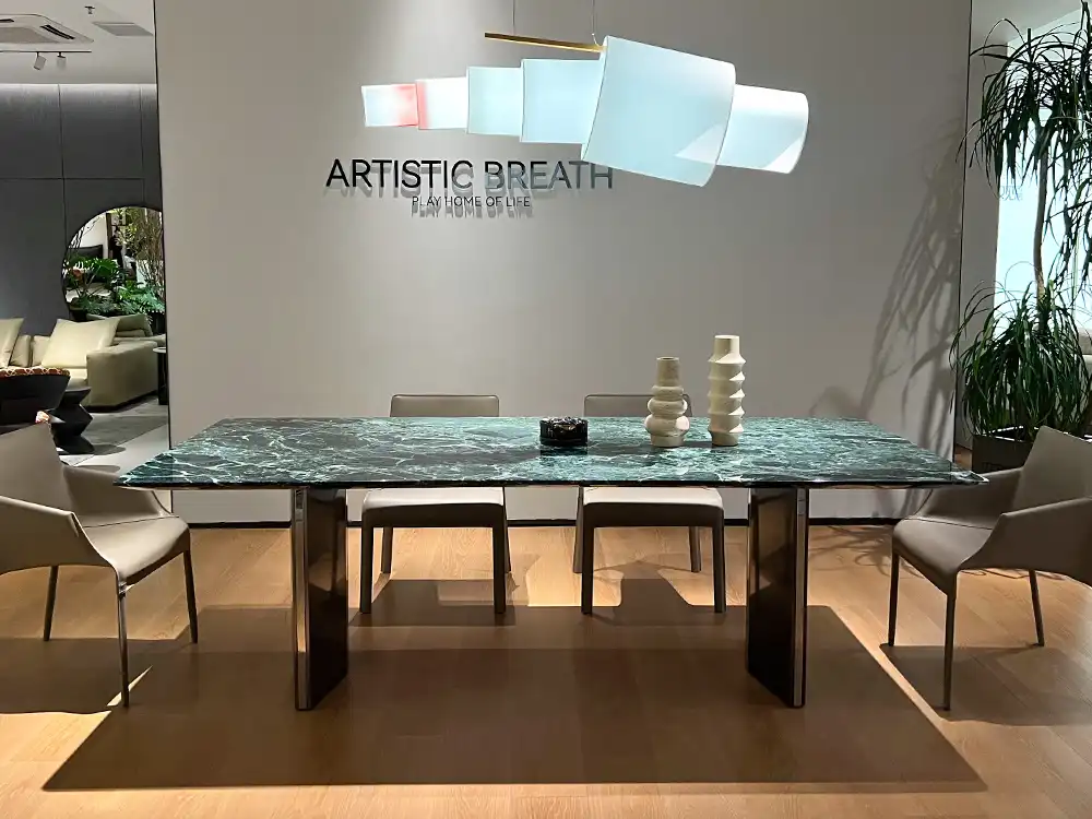 Marble dining tables