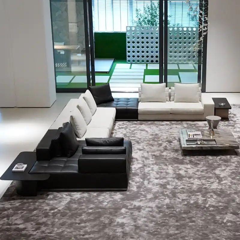 Lawrence leather sofa 