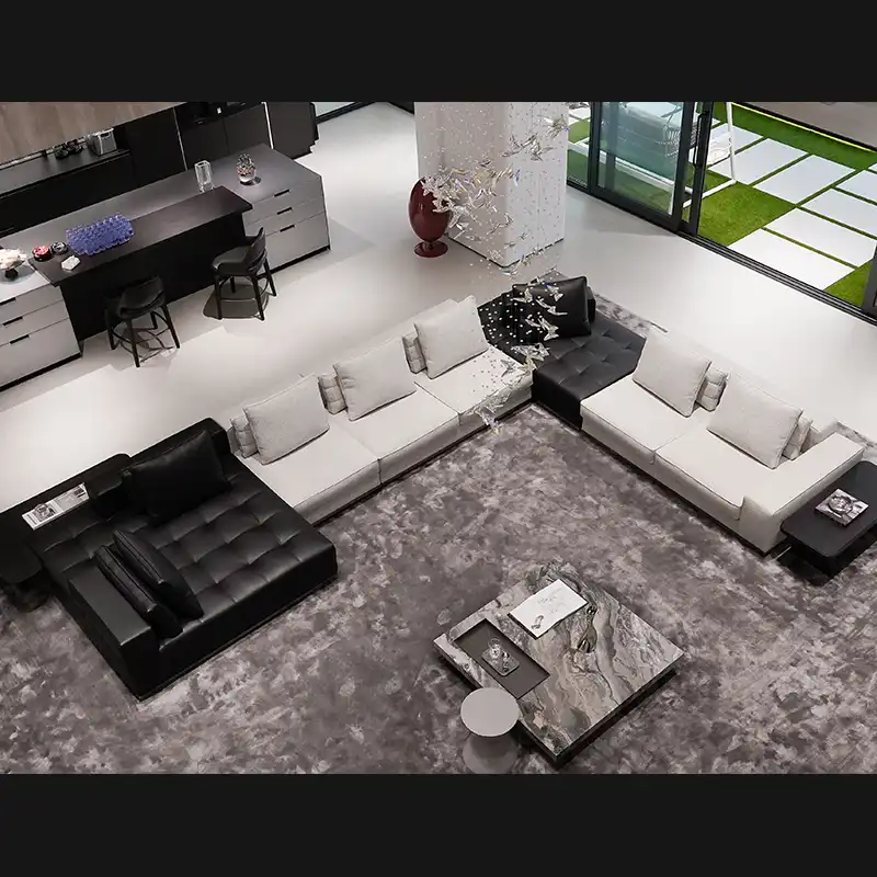 Lawrence leather sofa