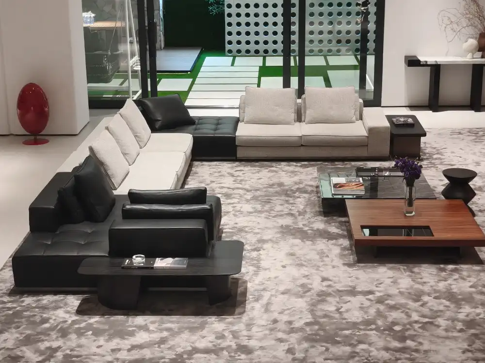  Lawrence leather sofa