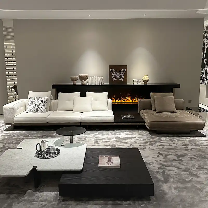 Dylan Leather Sectionals: Luxury Living for Large Spaces